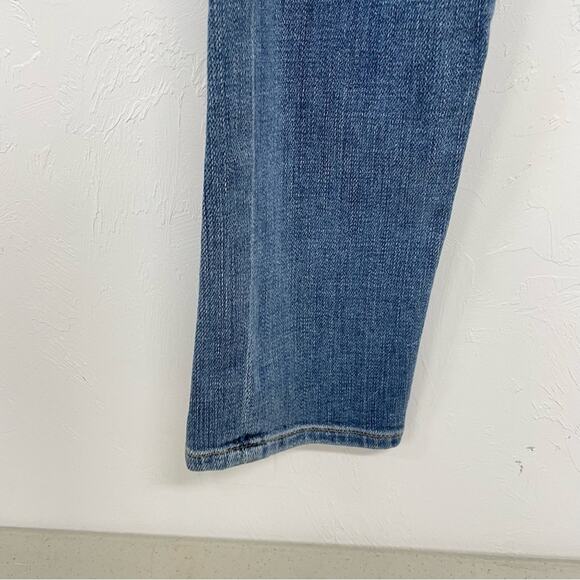 Frame Le Boy High Rise Straight Leg Jeans Womens 24 Boyfriend Medium Wash Blue - Picture 2 of 9